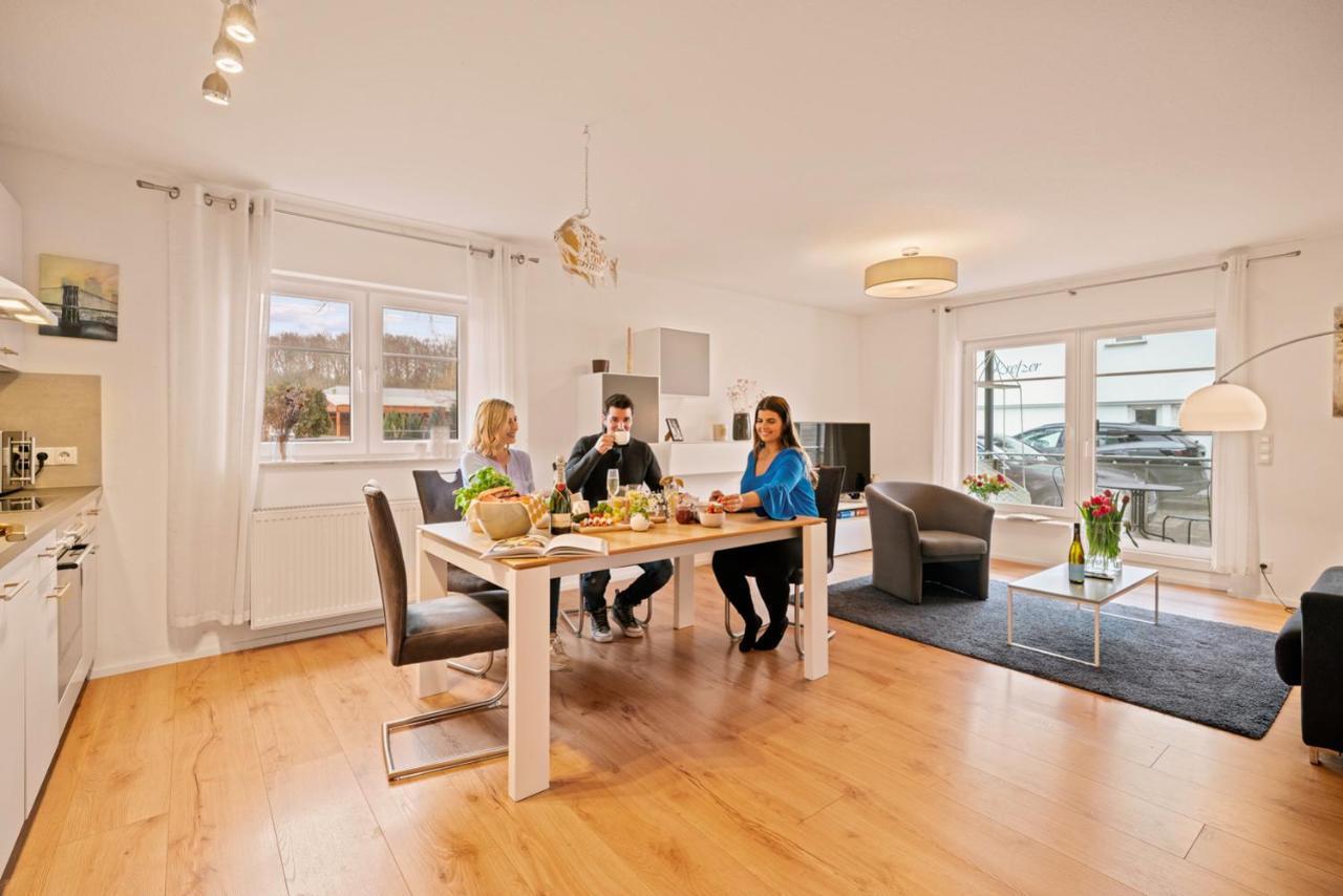 Wohlfuehl-Apartment Auenwald Im Naturschutzgebiet Mit Privatstrand FDH Dış mekan fotoğraf